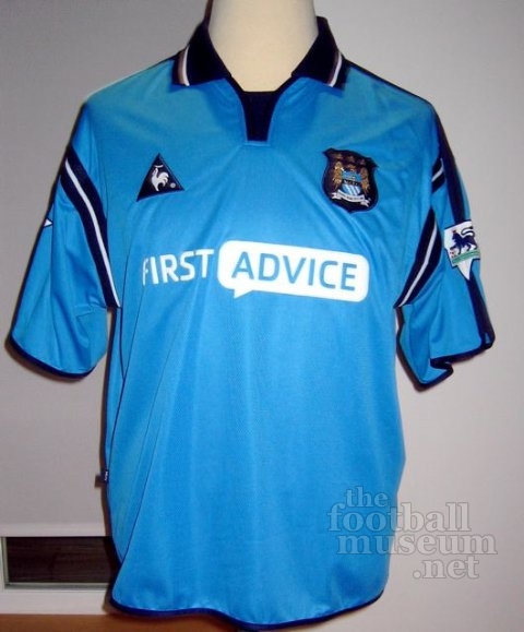 Sun Jihai Manchester City Match Worn Shirt.